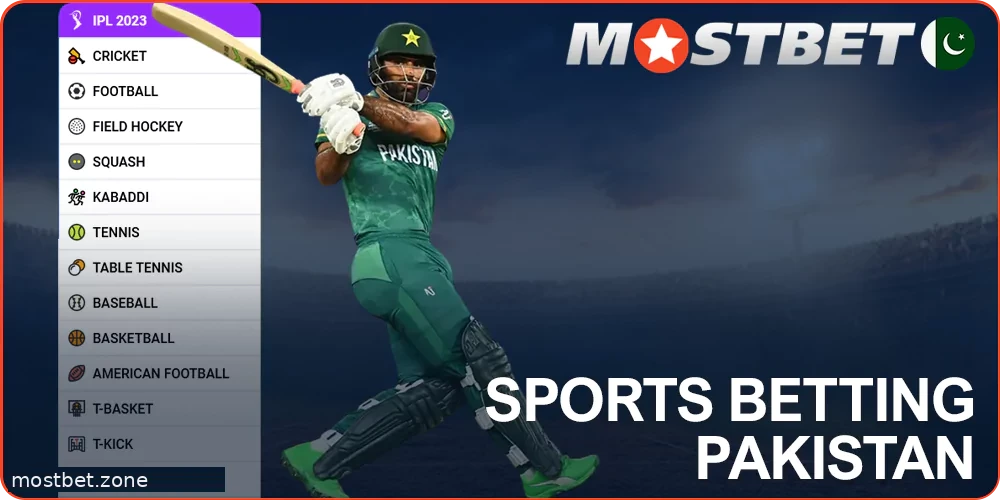 Mostbet sports betting