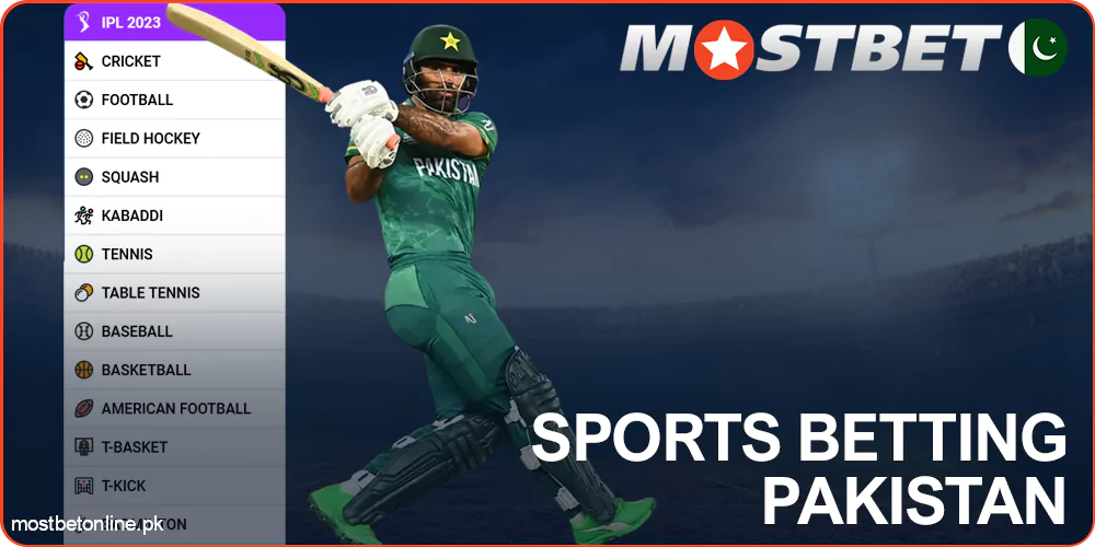 Mostbet sports betting